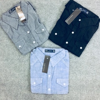Áo sơ mi ngắn tay nữ hiệu ZARA