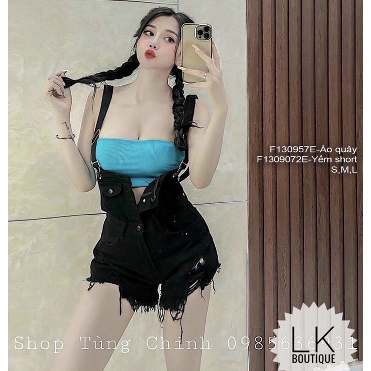 Áo ống croptop màu TT1309