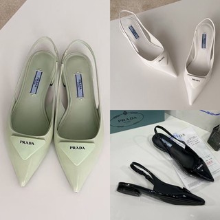 Sandal prada đế bệt mũi nhọn fullbox