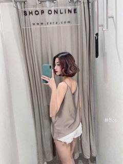 Áo 2 dây lụa satin siêu đẹp