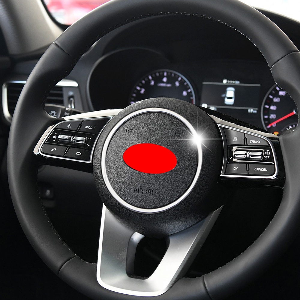 Khung Tròn Viền Vô Lăng Xe Hơi Bằng Thép Không Gỉ Cho KIA Sportage 4 QL 2016-2022