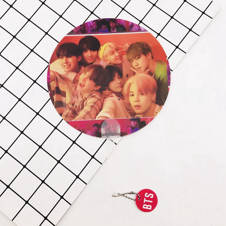 Quần nhựa PVC cầm tay trong suốt in hình nhóm nhạc BTS Kpop | BigBuy360 - bigbuy360.vn
