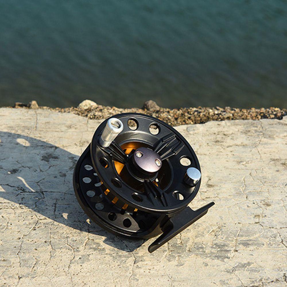 Máy Câu Cá Heceh Fly Fishing Rheel FB75 Tay Cầm Bằng Hợp Kim Nhôm Mịn