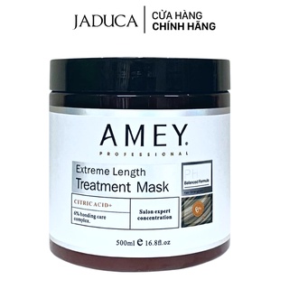 Dưỡng ủ tóc uốn hấp phục hồi collagen kem AMEY 500ml