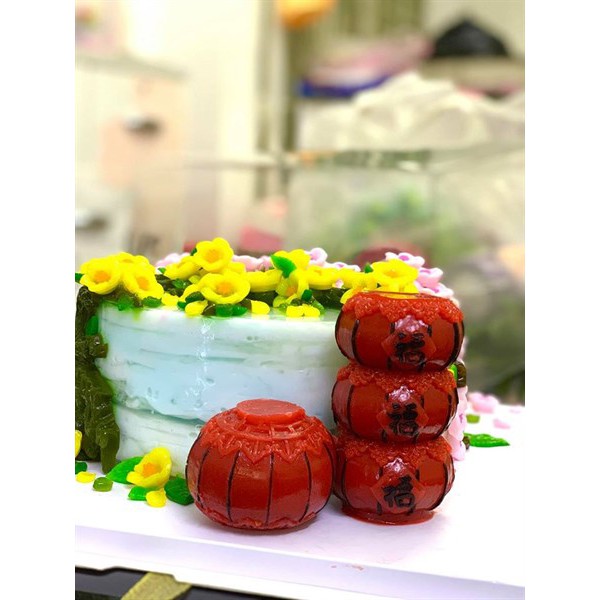 Khuôn Silicone Bánh Chưng lớn nhỏ chủ đề tết
