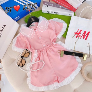 Set bộ lụa cho bé mặc nhà