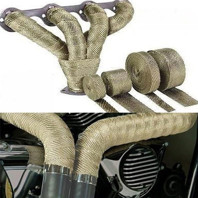 Cuộn dây quấn cách nhiệt cho ống xả khí xe máy 19 inch 5m