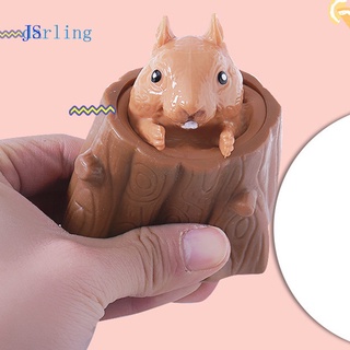 Đồ Chơi Bóp Nén Hình Chú Sóc Dễ Thương Cho Bé