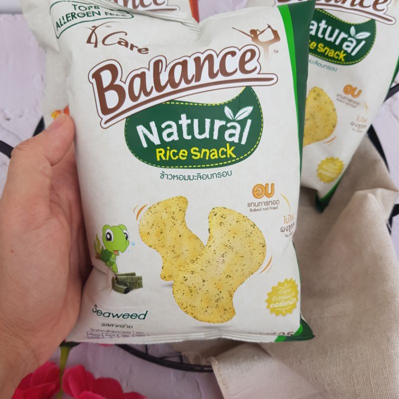 Bánh Snack Gạo Hữu Cơ 4Care Balance 25g