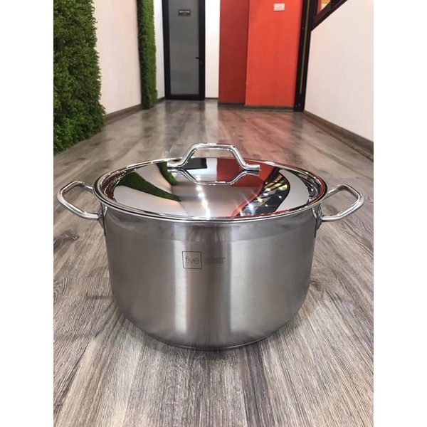 Nồi Luộc Gà Inox 3 Đáy Fivestar Chính Hãng30cm Dùng Bếp Từ