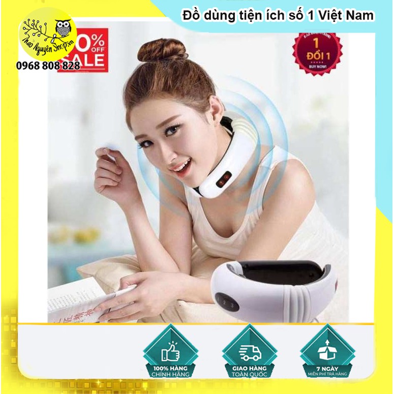 Máy Mát Xa Cổ Vai Gáy Máy Massage Cầm Tay Máy Massage Cổ Vai Gáy Xung Điện Từ Cao Cấp-T3B5