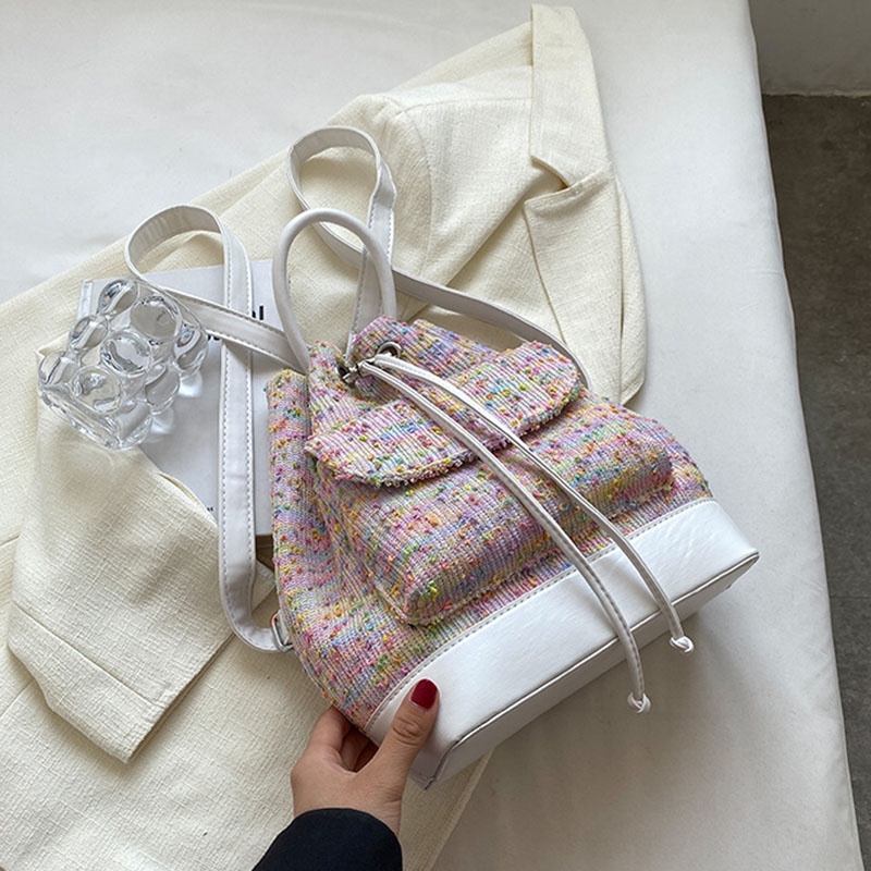 Ba Lô denim Đa Năng Thời Trang Dành Cho Nữ