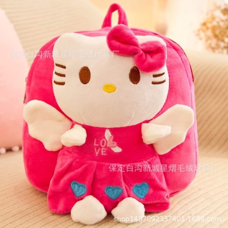 Balo trẻ em mèo cute  mầm non cho bé gái