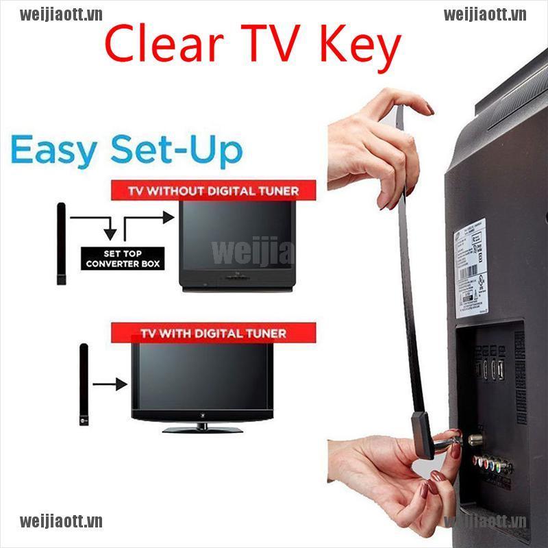 Ăng ten kỹ thuật số trong nhà Wejt 1080p Hdtv 100 + Hd