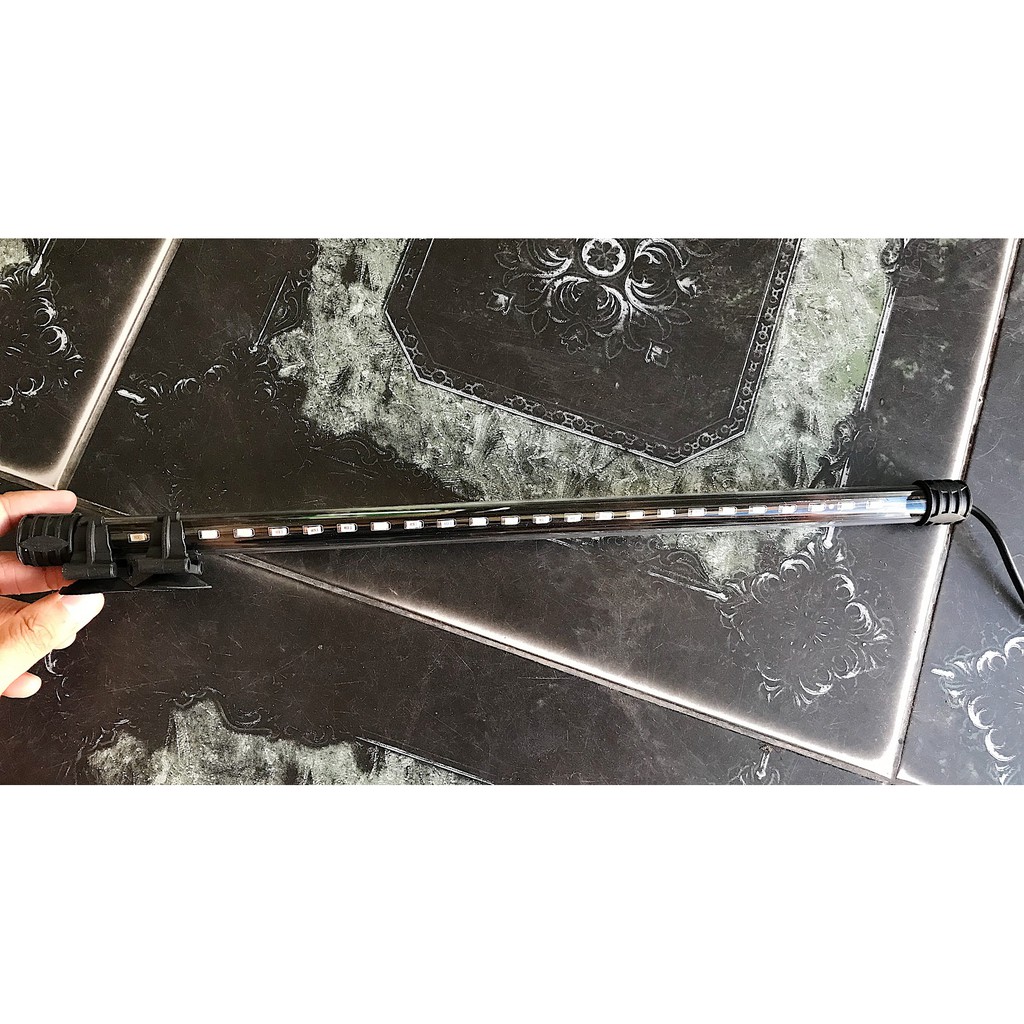 ĐÈN LED 3 KIỂU MÀU BỎ TRONG HOẶC TRÊN HỒ CÁ NON BỘ 43CM