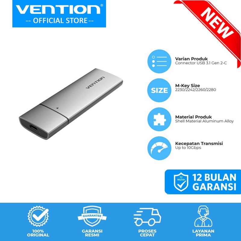 Vention Hộp Đựng Ổ Cứng Ngoài SSD M2 NVMe NGFF M.2 SATA NVMe Ốp