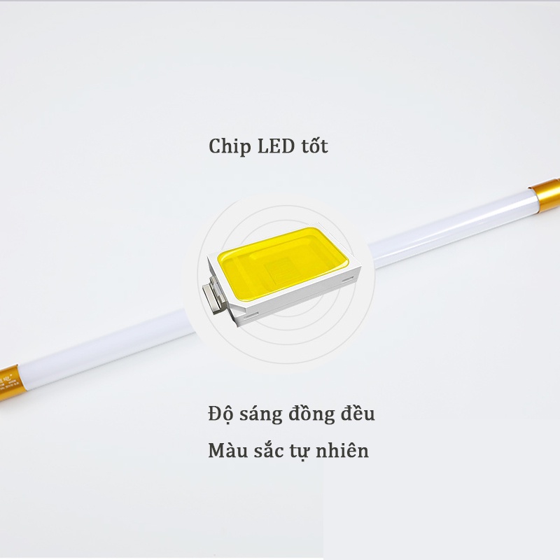 Bóng Đèn Led Tuýp 0.6m - 1m2 10w 22w 32w T8 bảo hành 12 tháng  ánh sáng trắng và vàng chuyên hắt trần chiếu sáng bể cá