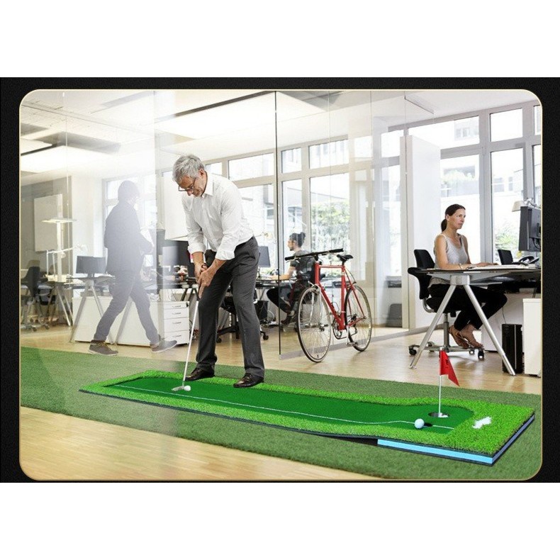 THẢM TẬP PUTTING GOLF - PGM GOLF GREEN WITH WHITE LINE