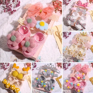 Set 3 Đôi Tất Ren Xinh Xắn Dành Cho Bé Gái