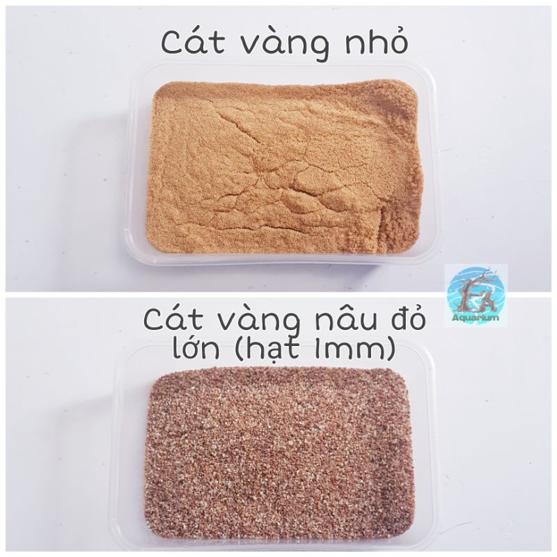 CÁT NẮNG VÀNG THUỶ SINH (500g)