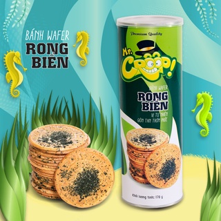 Bánh Wafer Rong Biển Mr.Crôôp 170G