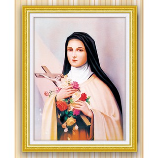 Tranh Đính Đá ABC 3D MẸ MARIA LG1475 , D9714 (KHÁCH TỰ ĐÍNH) KT:50X65CM