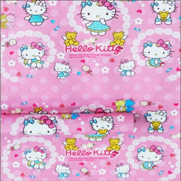 Bộ sưu tập các mẫu giấy dán tường họa tiết kitty - khổ rộng 45cm