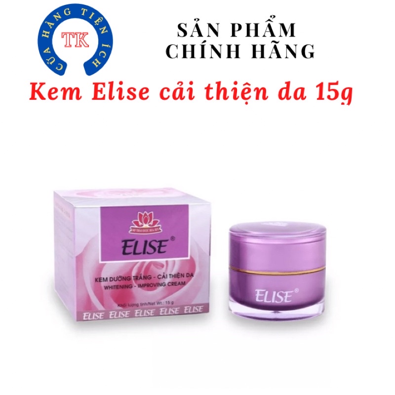 Kem Elise dưỡng trắng và cải thiện da 15g