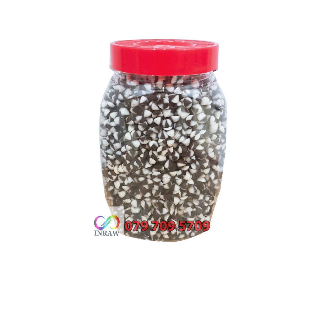 Socola Chip 2 Màu Trắng Đen trang trí bánh loại 1kg / 500gr