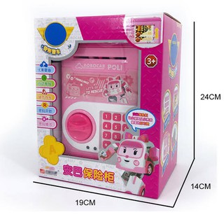 ĐỒ CHƠI KÉT SẮT MINI 🔥𝐀̉𝐍𝐇 𝐓𝐇𝐀̣̂𝐓🔥KÉT SẮT ROBOTCAR POLY CHO BÉ