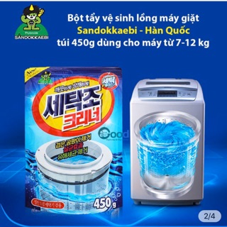 Bột vệ sinh tẩy lồng máy giặt