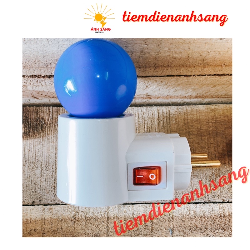 Bóng đèn led SOPOKA 1W + đuôi đèn liền phích công tắc