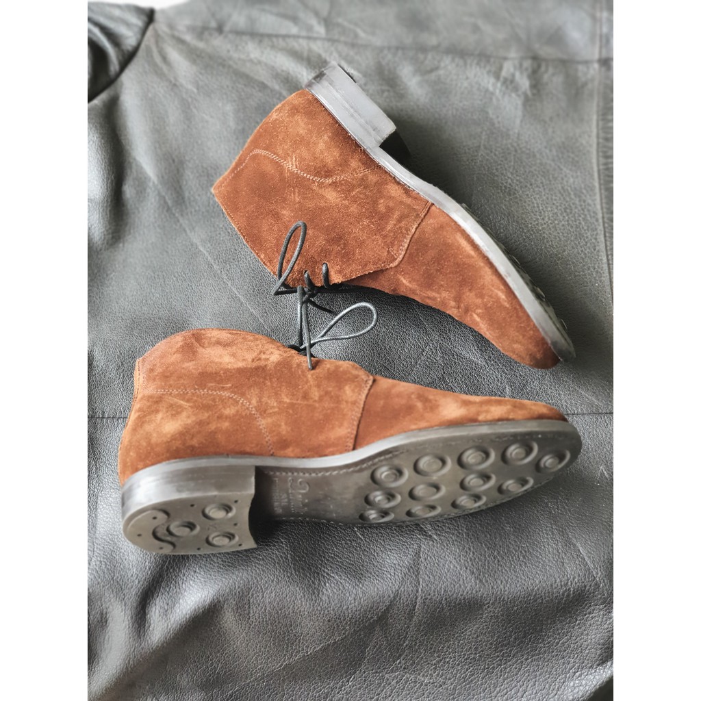 Giày chukka boot Ber..wick 1707 size 40 fix 40.5 (giay2hand)
