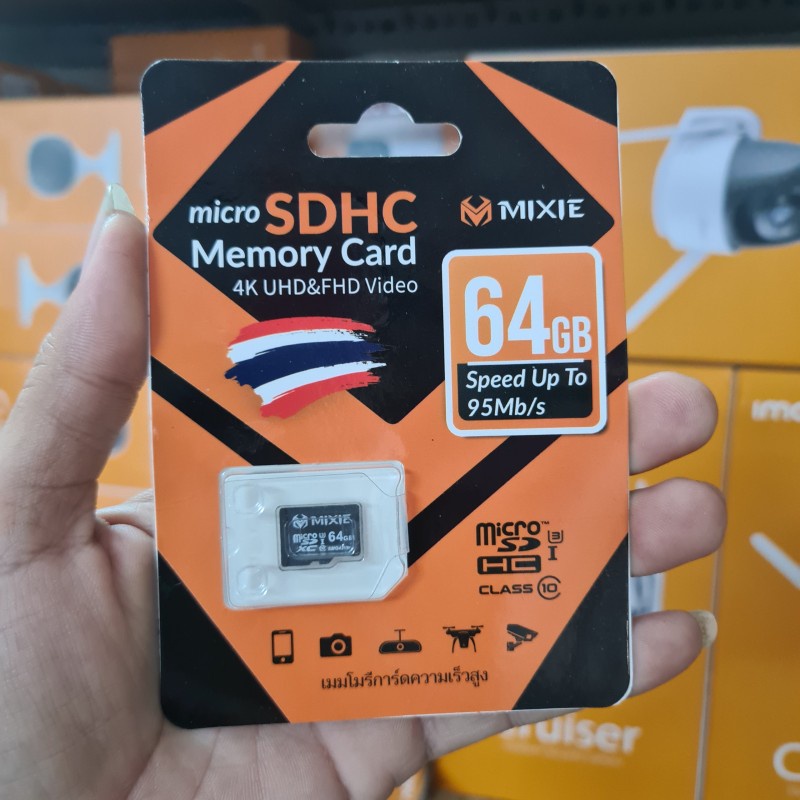Thẻ Nhớ Mixie 64GB 95MB/S Thẻ nhớ camera, thẻ nhớ điện thoại - hàng chính hãng