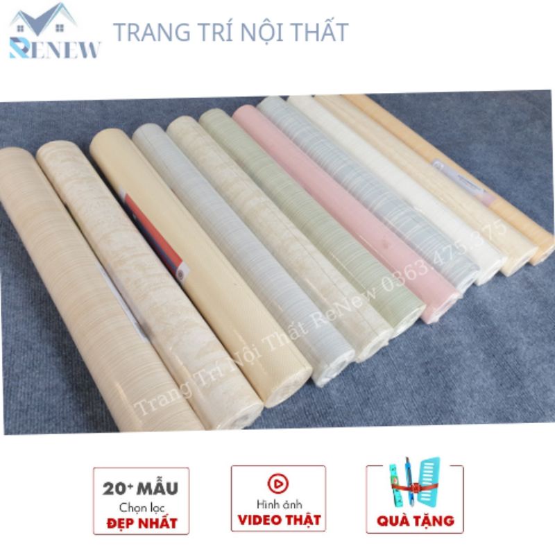 Giấy Dán Tường SIÊU DÀY DẶN (9,5M*54Cm) Hàng Loại 1 Mẫu Đẹp,Vân Nổi,Màu Đẹp ( Ảnh Video Thực Tế)