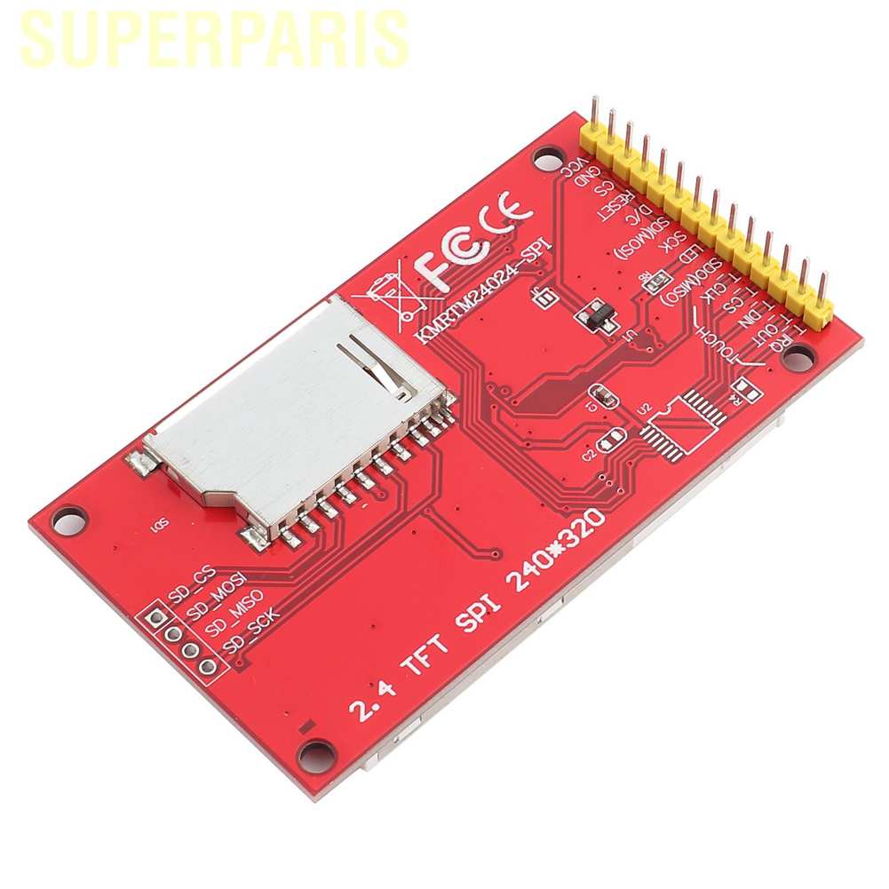 Mô Đun Cổng Kết Nối Màn Hình Lcd 2.4 Inch 240x320 Spi Tft Ili9341