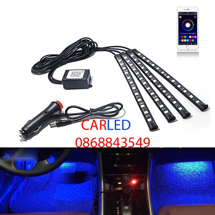 Led nội thất sàn RGB chỉnh đổi màu