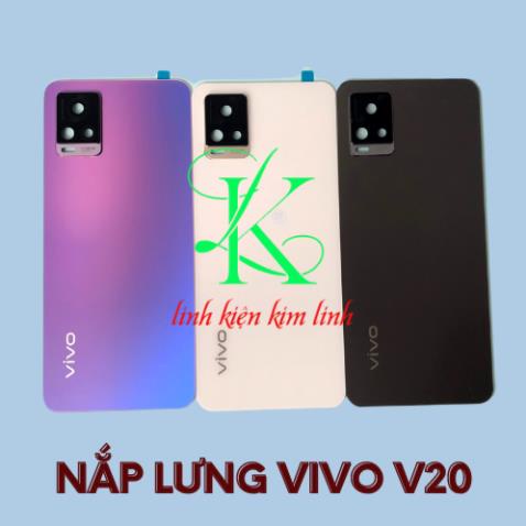 Nắp lưng vivo v20 ( Nắp lưng thay thế Vivo V20 )