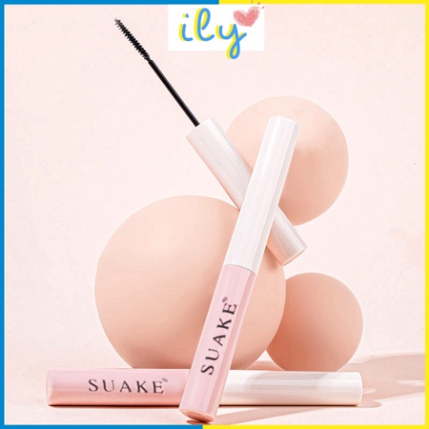 Mascara SUAKE chống mồ hôi không dễ nhòe chuốt mi cong vút và dày tự nhiên ILY