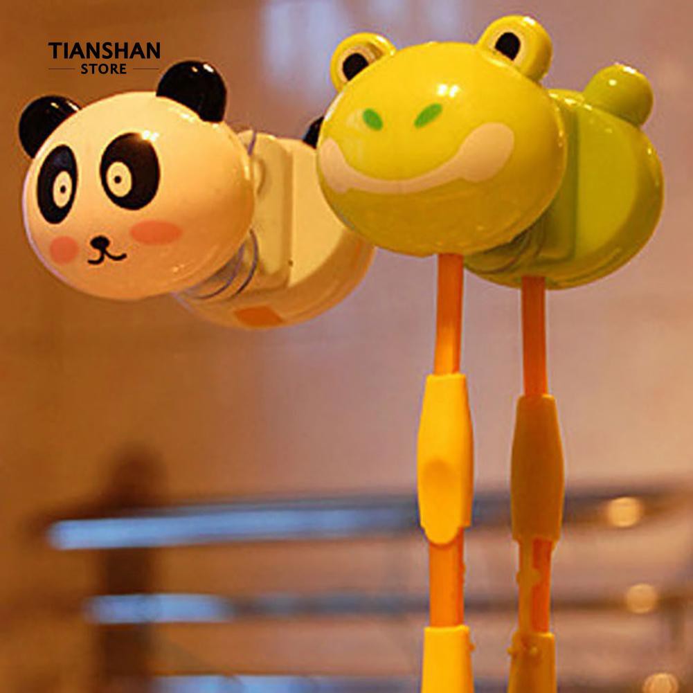 Móc Treo Bàn Chải Đánh Răng Có Giác Hút Hình Thú Dễ Thương
