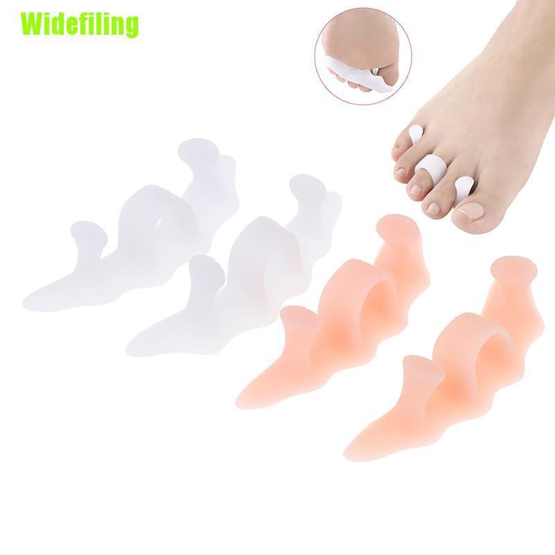 (Hàng Mới Về) Dụng Cụ Tách Ngón Chân Giảm Đau Và Điều Chỉnh Khớp Ngón Chân Bằng Silicone