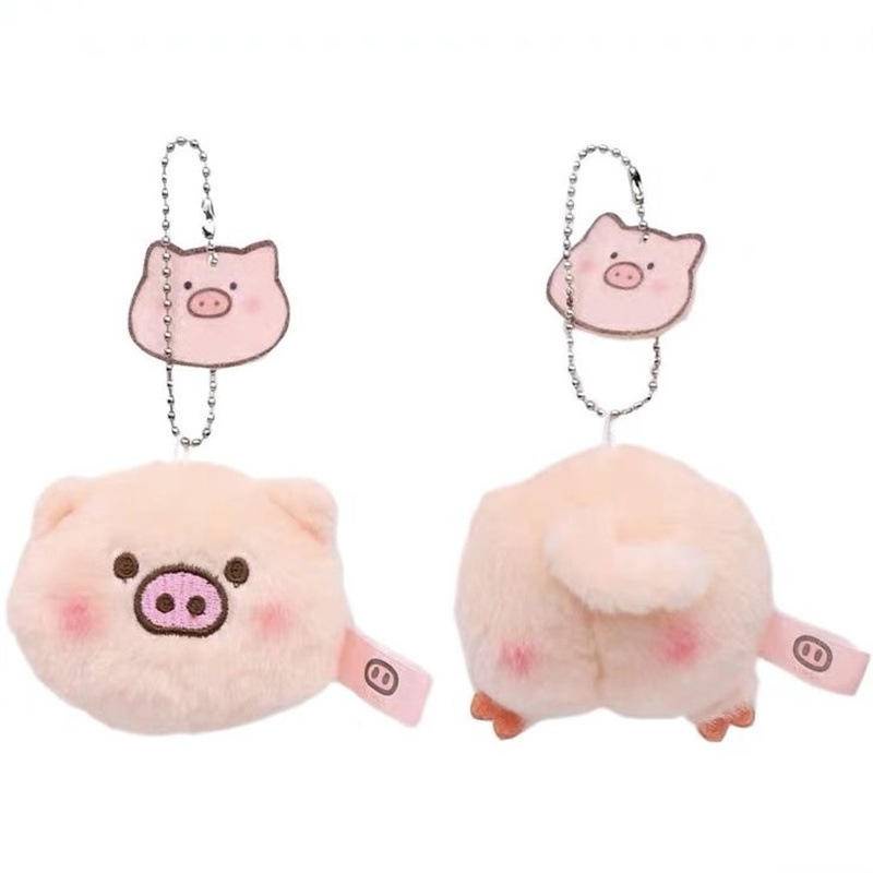 Móc Khóa Hình Heo Nhồi Bông Dễ Thương