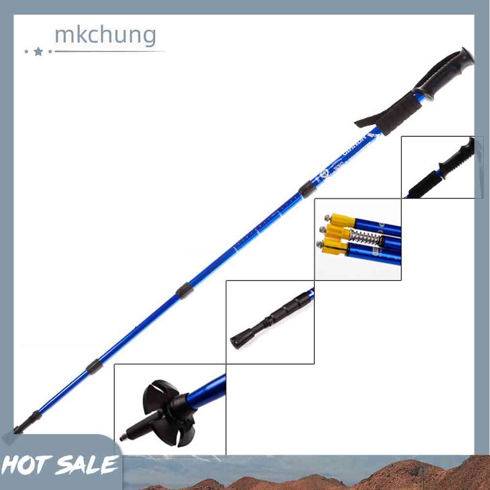 Gậy Leo Núi Siêu Nhẹ 4 Khớp Có Thể Điều Chỉnh