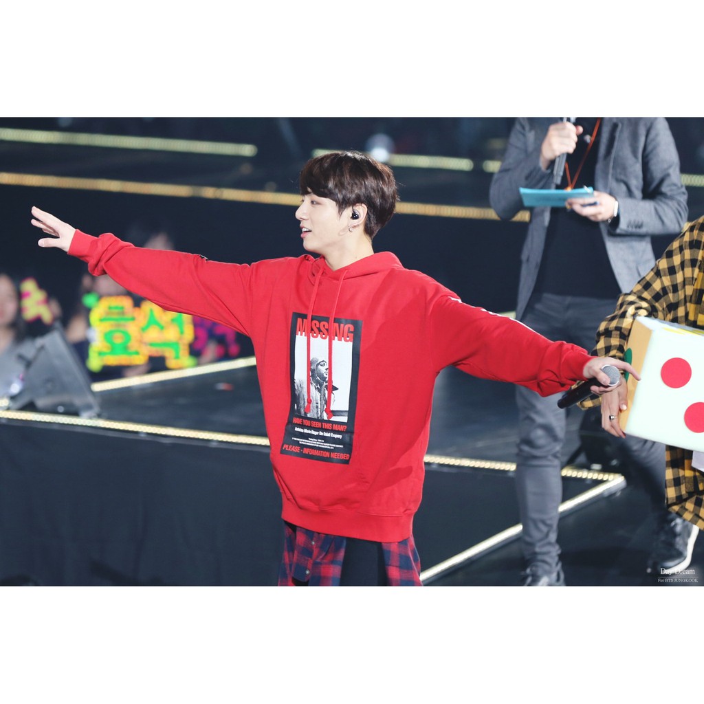 Áo BTS JungKook hoodie Kpop hiphop cực chất hơi dày