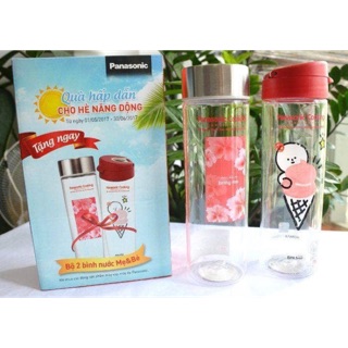 Set 2 bình nước mẹ và bé Komax