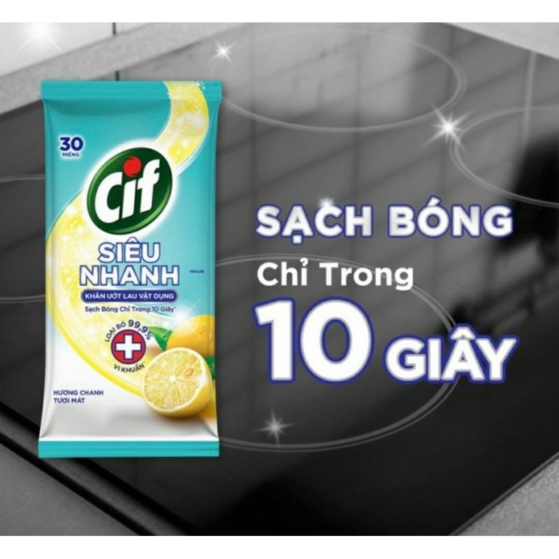 Khăn lau vật dụng đa năng Cif