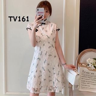 Đầm bầu cổ tàu form nhỏ dành cho mới bầu và sau sinh