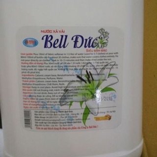 Nước xả vải bell đức 10l