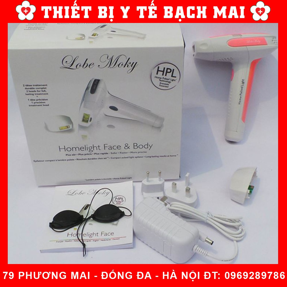 Máy Triệt Lông Vĩnh Viễn Lobe Moky + TẶNG 01 GEL, 01 KÍNH, DAO CẠO