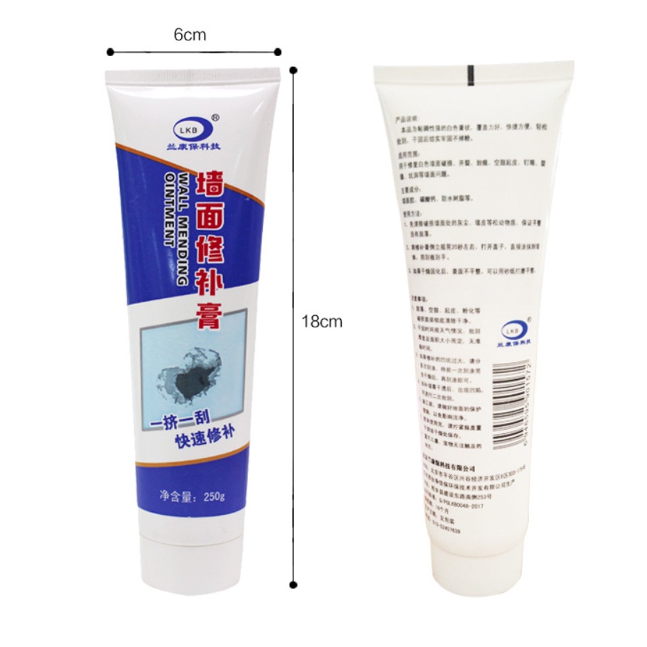 Tuýp Keo Trám Tường Trắng Tặng Kèm Dụng Cụ Trám - AZ Store